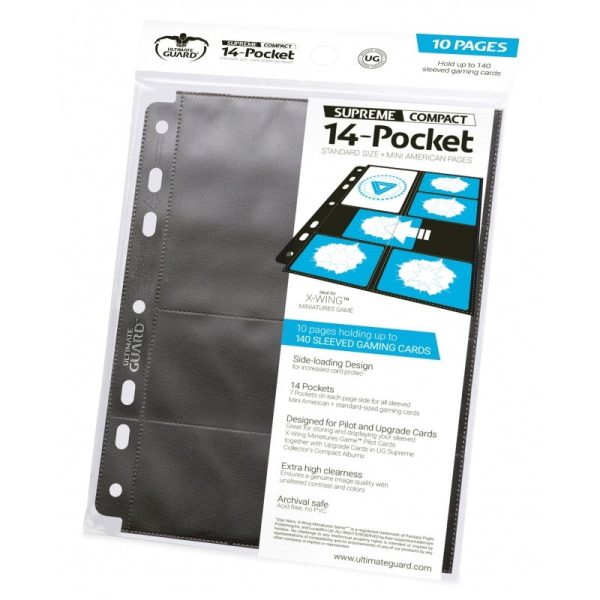 Ultimate Guard 14-Pocket page (10pc) Cheap