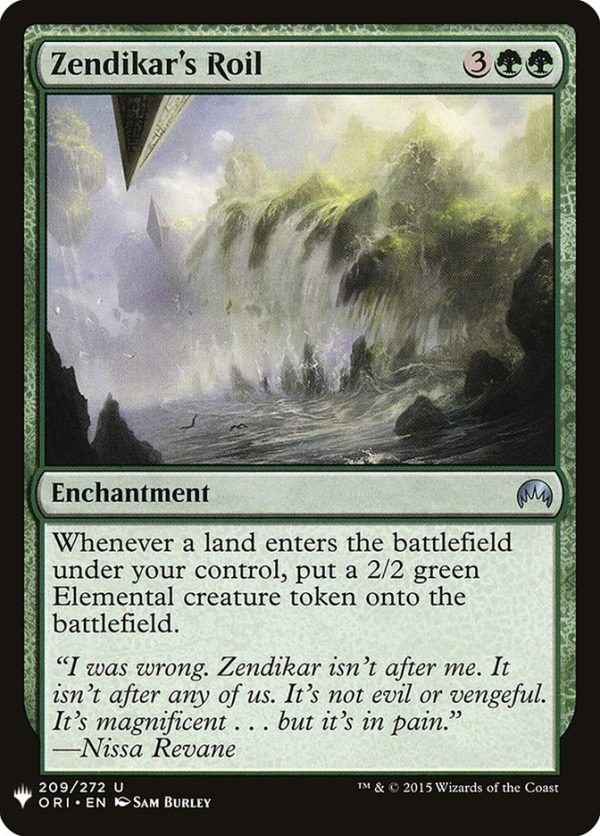 Zendikar s Roil [Mystery Booster] Supply