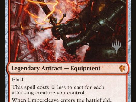 Embercleave (Promo Pack) [Throne of Eldraine Promos] on Sale