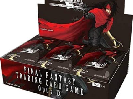 Final Fantasy Opus IX Booster Box For Cheap