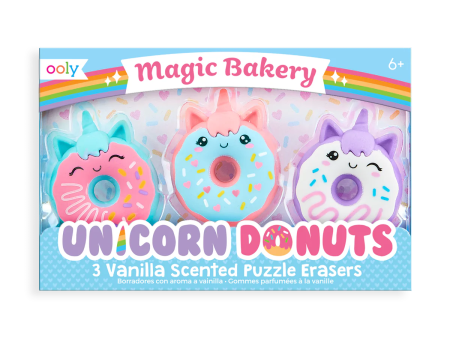 Magic Bakery Unicorn Donut Scented Erasers Fashion