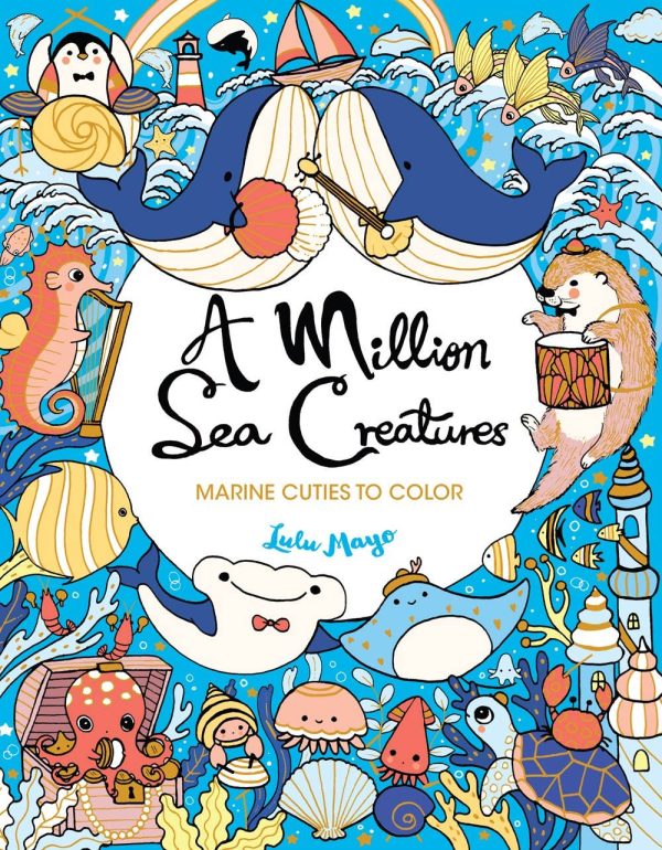 A Million Sea Creatures Coloring Book Online Sale