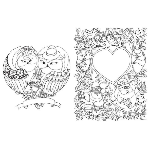 A Million Owls Coloring Book Online