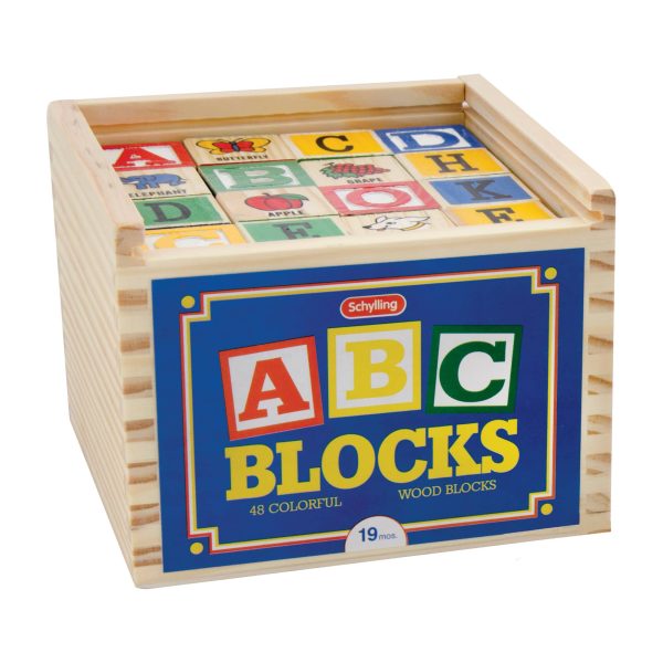 Alphabet Wood Blocks For Sale