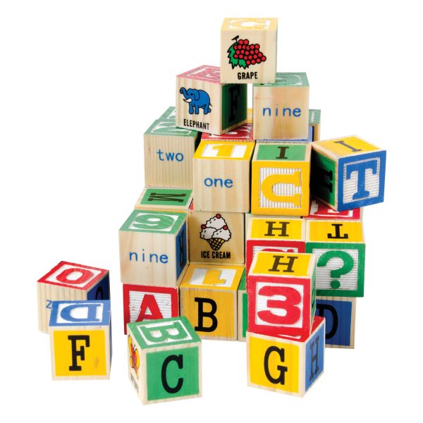 Alphabet Wood Blocks For Sale